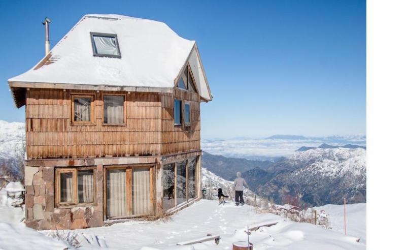 Cordillera Hostel Farellones Exteriér fotografie