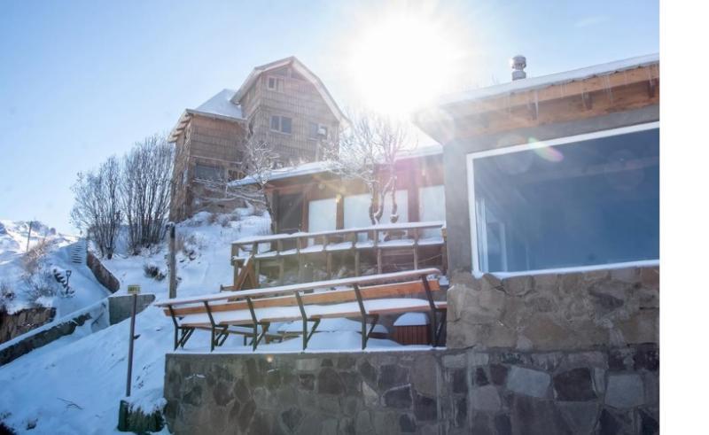 Cordillera Hostel Farellones Exteriér fotografie