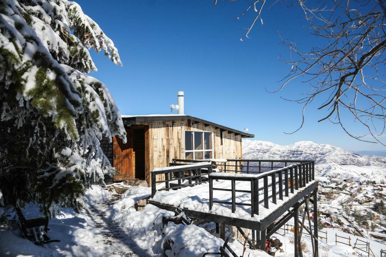 Cordillera Hostel Farellones Exteriér fotografie