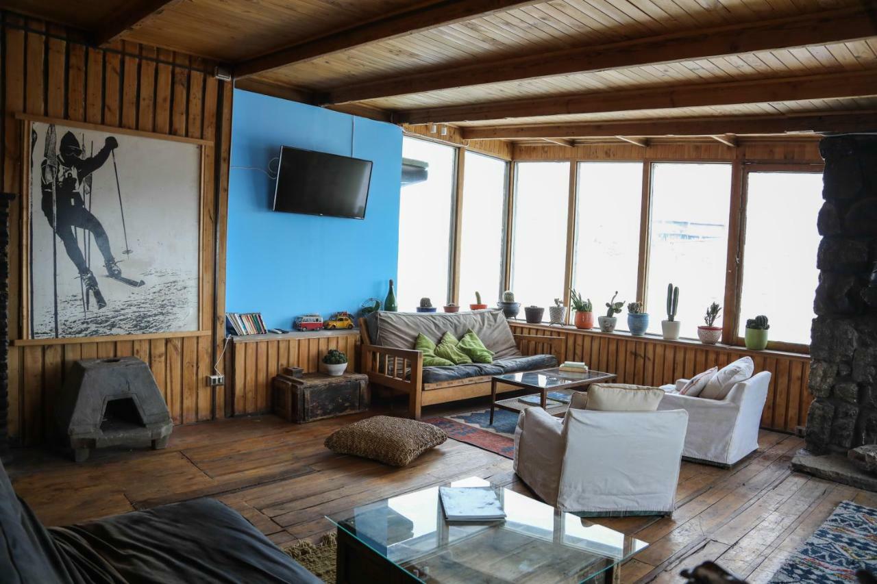 Cordillera Hostel Farellones Exteriér fotografie